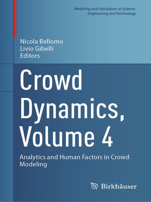 cover image of Crowd Dynamics, Volume 4